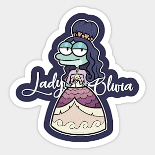 Lady Olivia Sticker